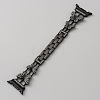 Alloy Rhinestone Butterfly Watch Band FIND-SZC0022-016D-1