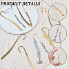 20Pcs 4 Styles Alloy Bookmark Findings DIY-SC0033-58-5