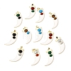 Natural & Synthetic Mixed Gemstone Pendants KK-H267-012G-04-1