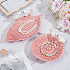2Pcs 2 Style Ceramic Jewelry Plates AJEW-PH0006-43B-2
