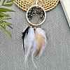 Woven Net/Web with Feather Pendant Decorations PW-WG7C0E0-05-1