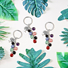 Gemstone Keychain KEYC-FH0001-30-5