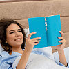 3Pcs 3 Colors Zinc Alloy Hook Bookmarks AJEW-GL0003-53-6
