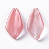 Cherry Quartz Glass Pendants G-F697-B05-2