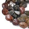 Natural Green Lodolite Quartz Beads Strands G-L650-N01-01-4