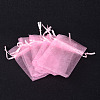 Organza Gift Bags with Drawstring OP-R016-7x9cm-02-2