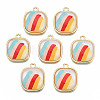 Resin Pendants PALLOY-N161-005-NR-1