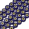 Handmade Evil Eye Lampwork Beads LAMP-C028-02F-1