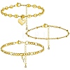 Anklets Sets AJEW-AN00383-25-1