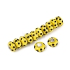 Handmade Lampwork & Brass Core European Beads LAMP-N044-02S-01-2