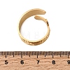 201 Stainless Steel Cuff Open Rings RJEW-Z141-01G-6