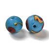 Handmade Frosted Lampwork Beads LAMP-C016-04C-05-3