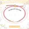 1Pc Adjustable Nylon Cord Slider Bracelets for Women BJEW-LP0001-32J-03-2