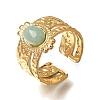 304 Stainless Steel Cuff Open Rings RJEW-F213-02G-09-3
