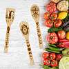 6Pcs Bamboo Spoons & Knifes & Forks AJEW-WH0411-007-4
