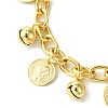 Brass Cable Chain Bracelets BJEW-JB10726-3