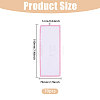Cotton Blank Bookmarks AJEW-WH0643-200B-04-2