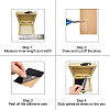 Jewelry Flocking Cloth LS-DIY-BC0010-23K-5