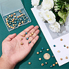 2 Sets 2 Colors Handmade Porcelain Beads PORC-SC0001-55-3