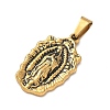 Religion 304 Stainless Steel Pendants STAS-H264-13F-AG-2