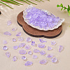 125G Gradient Color Transparent Glass Beads GLAA-TA0003-58E-5