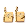 304 Stainless Steel Pendants SA-CBA694E-01G-05-1