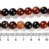 Natural Striped Agate/Banded Agate Beads Strands G-Z060-A01-C13-5