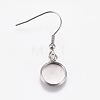 Stainless Steel Dangle Earrings EJEW-WH0001-A04-1