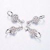 Long-Lasting Plated Brass Micro Pave Cubic Zirconia Charms LS-X-ZIRC-F069-48P-1