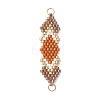 Handmade MIYUKI Seed Beads PALLOY-MZ01315-01-1