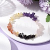 Libra Guardian Gemstone Stretch Bracelets BJEW-JB11108-09-2