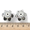 Sparkling Acrylic Rhinestone Beads CLAY-NH0003-01S-02-3
