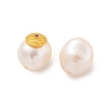 Round Natural Freshwater Pearl Beads PEAR-K009-07G-2