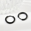 202 Stainless Steel Huggie Hoop Earrings EJEW-F111A-13mm-EB-3