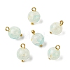 Alloy Glass Pendants GLAA-P080-04G-07-1