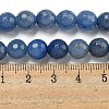 Natural Blue Aventurine Beads Strands G-E571-A10-02-5