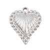304 Stainless Steel Pendant Rhinestone Settings STAS-K322-06P-1