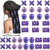 Acrylic Hair Coil Cuffs FIND-FZC0005-004B-02-1