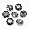 Pointed Back Glass Rhinestone Cabochons RGLA-T029-8mm-07-1