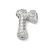 Brass Micro Pave Cubic Zirconia Pendants KK-A300-02P-R-1