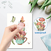 8 Sheets 8 Styles PVC Waterproof Wall Stickers DIY-WH0345-080-3