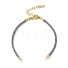 2MM Twisted Round Nylon Cord Bracelet Makings MAK-F038-A28-1