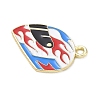 Racing Car Theme Alloy Enamel Pendants AL-CBA4666-03I-2