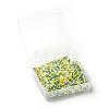 6500Pcs 300G 3 Colors Glass Seed Beads SEED-LS0001-06-6