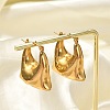 304 Stainless Steel Hoop Earrings EJEW-Q011-07G-5