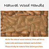 DIY Wood Wax Seal Stamp AJEW-WH0131-277-3