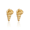 Stainless Steel Conch Shape Earrings for Women IK8613-1-1