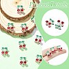 Brass Micro Pave Cubic Zirconia Beads KK-CJC0007-010S-3