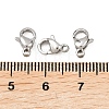 Tarnish Resistant 316 Surgical Stainless Steel Lobster Claw Clasps X-316-XX01-4