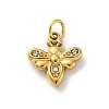 304 Stainless Steel Rhinestone Pendants STAS-E550-32G-1